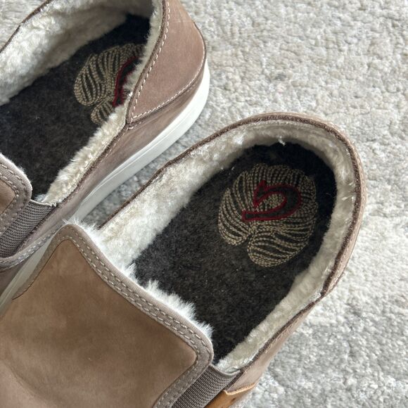 olukai size 9 Women's Slip-On Shoes in Brown - Picture 3 of 9